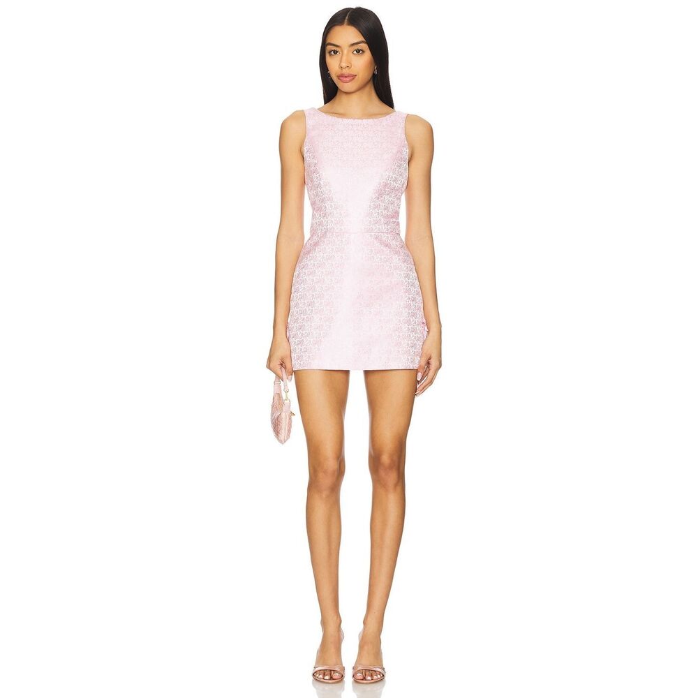 Amanda Uprichard Avelina Skort Romper in Lotus Size Medium $246
